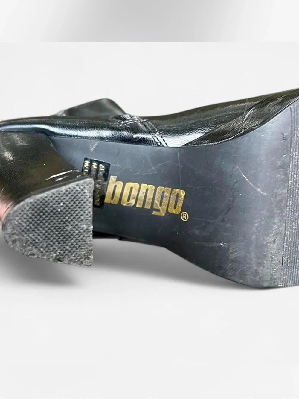 Y2K Bongo Platform Black High-Heel Boots